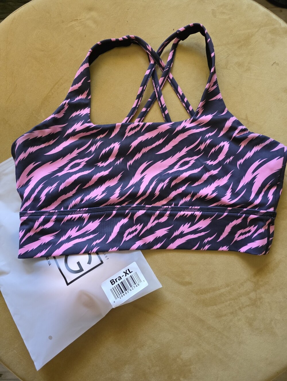 Pink Prowl Longline Bra - Picture 5 of 5